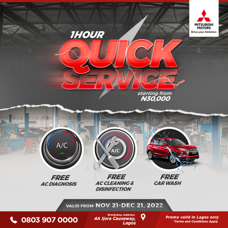 AFTERSALES 1 Hour QUICK SERVICE