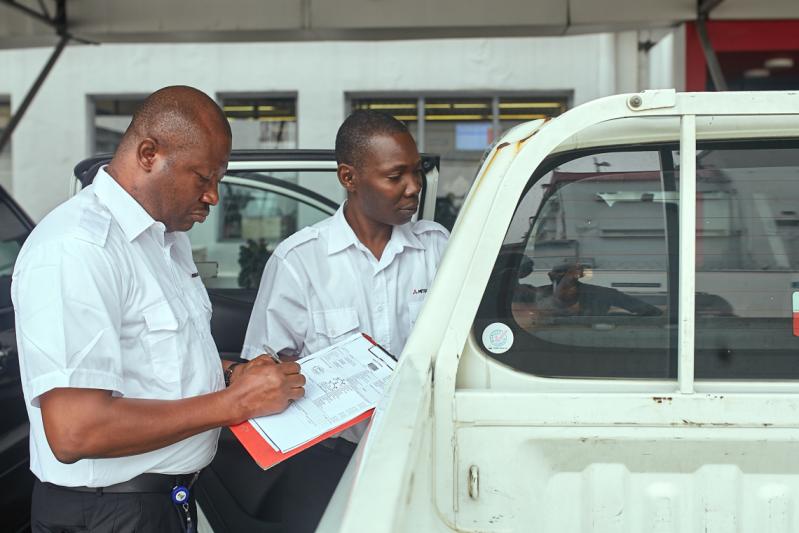 Mr. Kunle Jaiyesimi, DMD, Massilia Motors plays the role of a Service advisor.